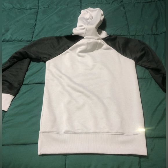 NWT Boy's HURLEY H20-Dri French Terry Solar Hoodie Size 10/12 Gray/Black - Picture 7 of 10